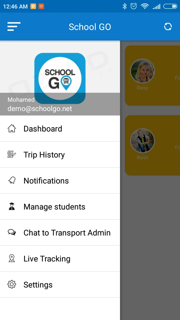 SchoolGo Parent | Indus Appstore | Screenshot