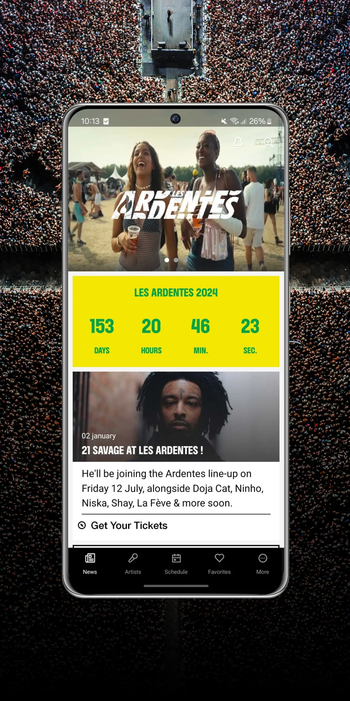 Les Ardentes | Indus Appstore | Screenshot