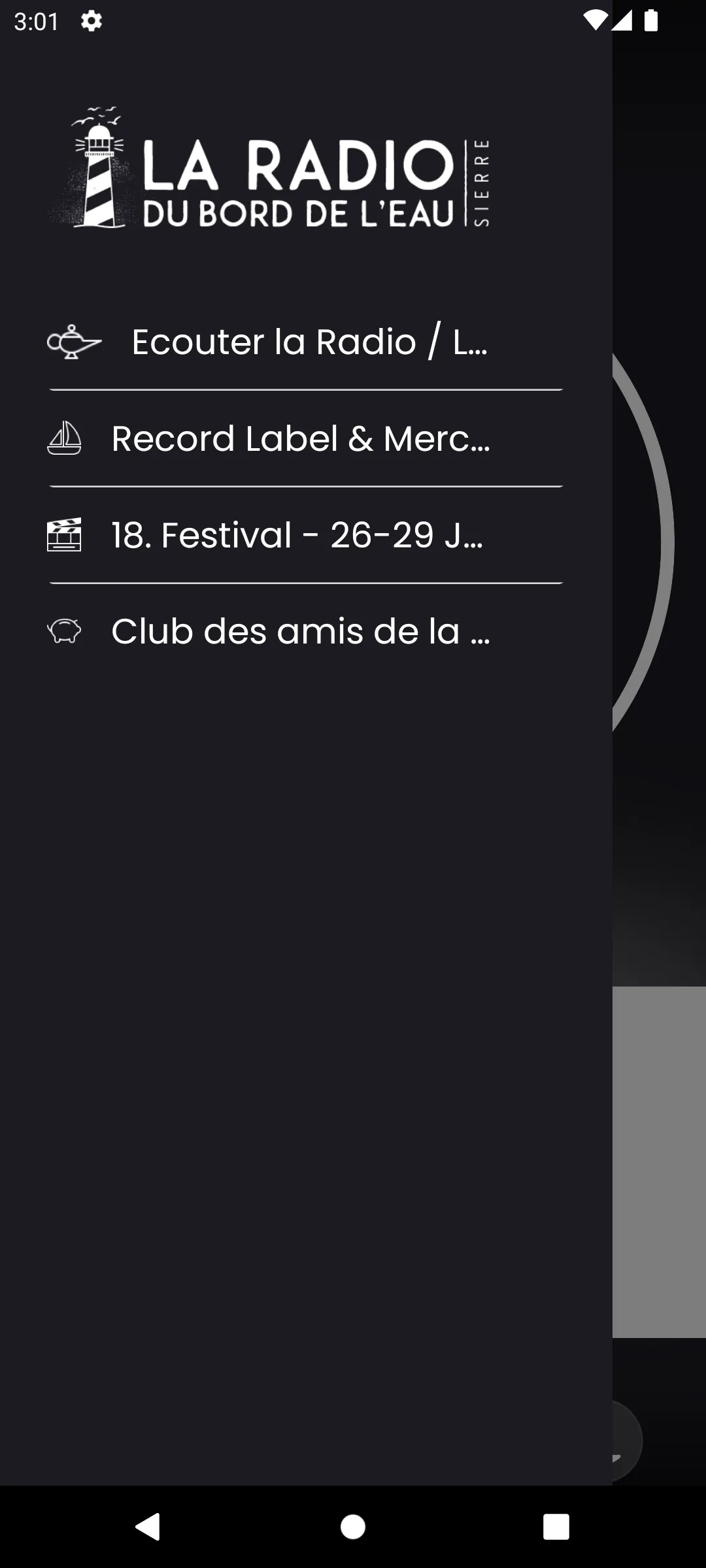 La Radio du bord de l'eau | Indus Appstore | Screenshot