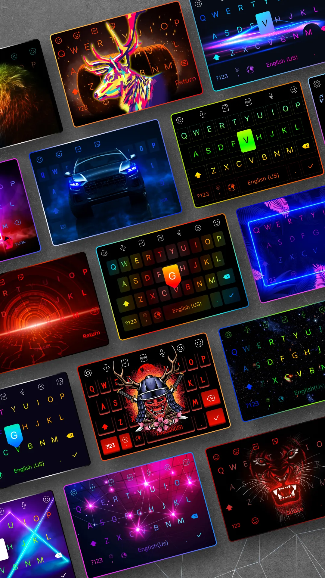 LED Keyboard: Colorful Backlit | Indus Appstore | Screenshot