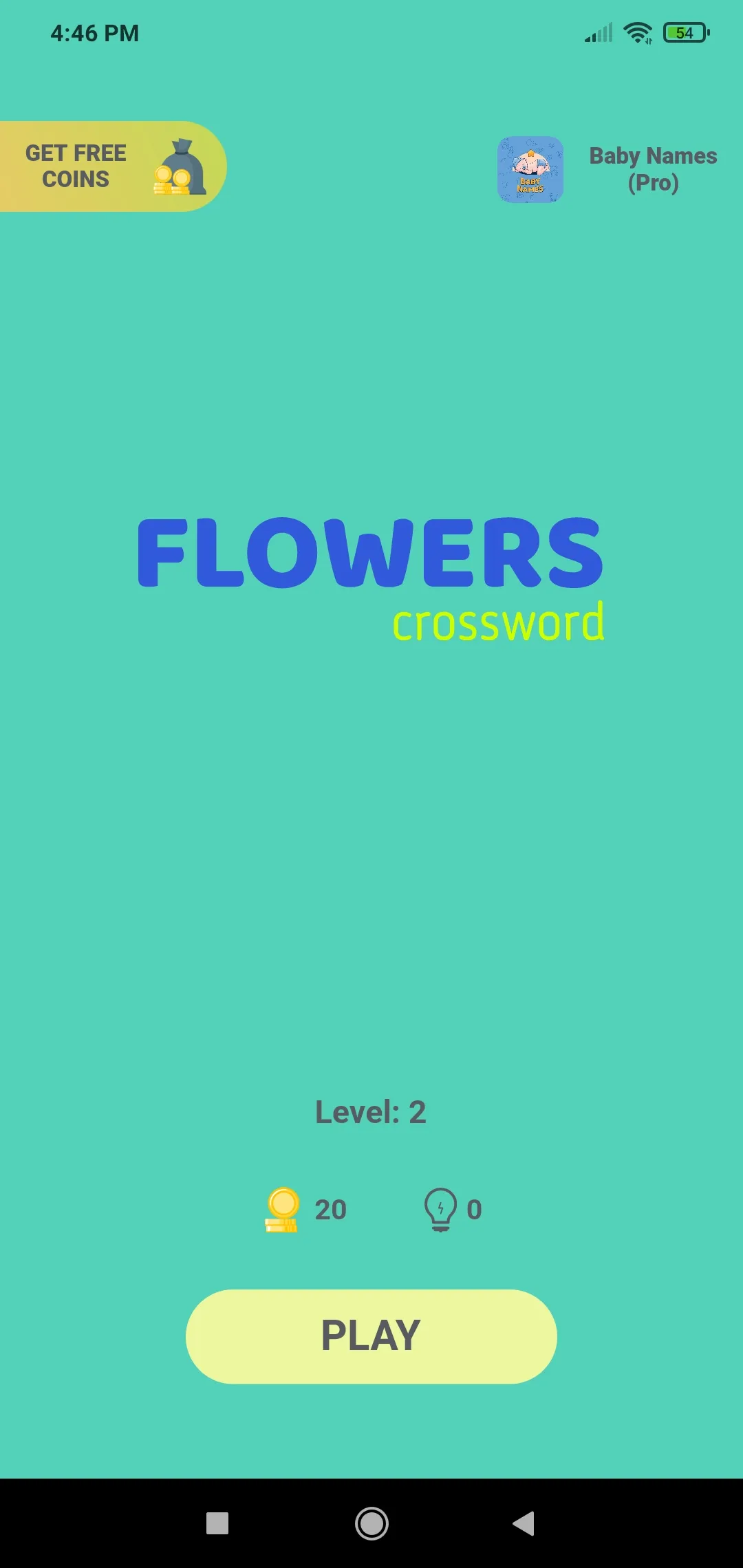 Flowers Puzzle Crossword | Indus Appstore | Screenshot