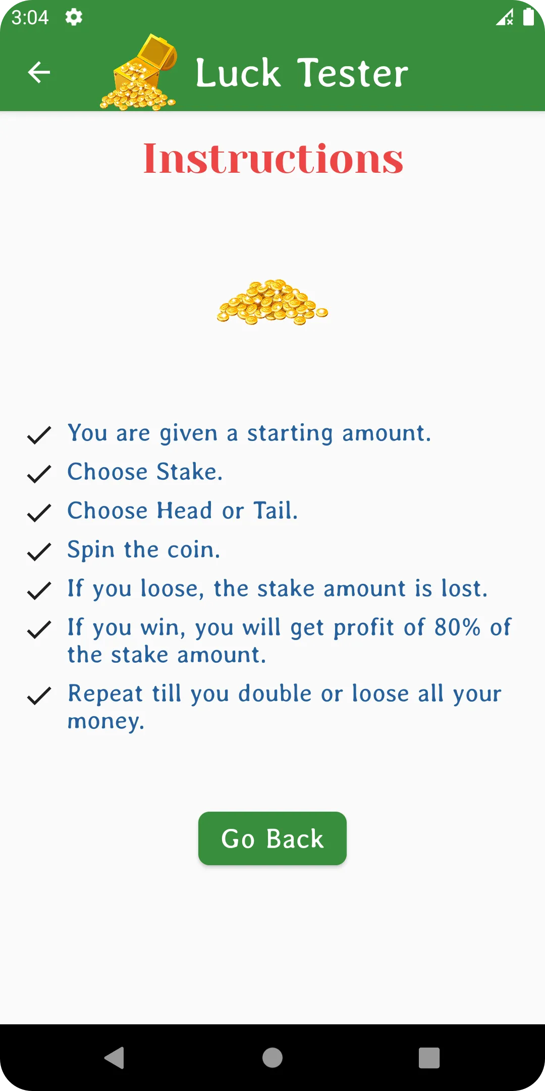 Luck Tester | Indus Appstore | Screenshot