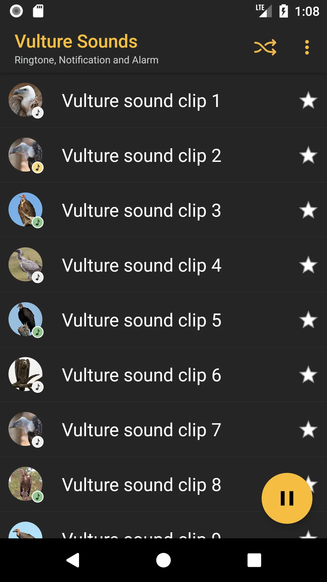 Vulture Sounds | Indus Appstore | Screenshot