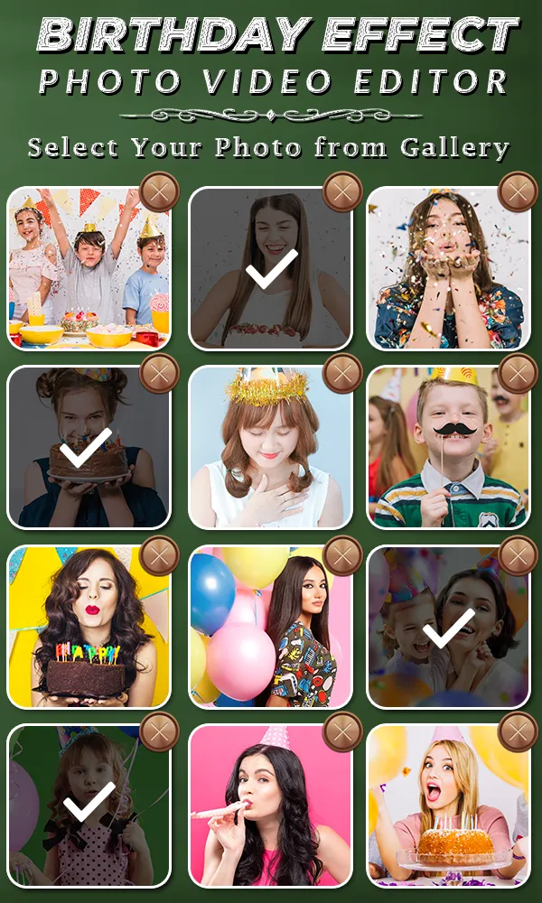 Birthday Photo Effect Video | Indus Appstore | Screenshot