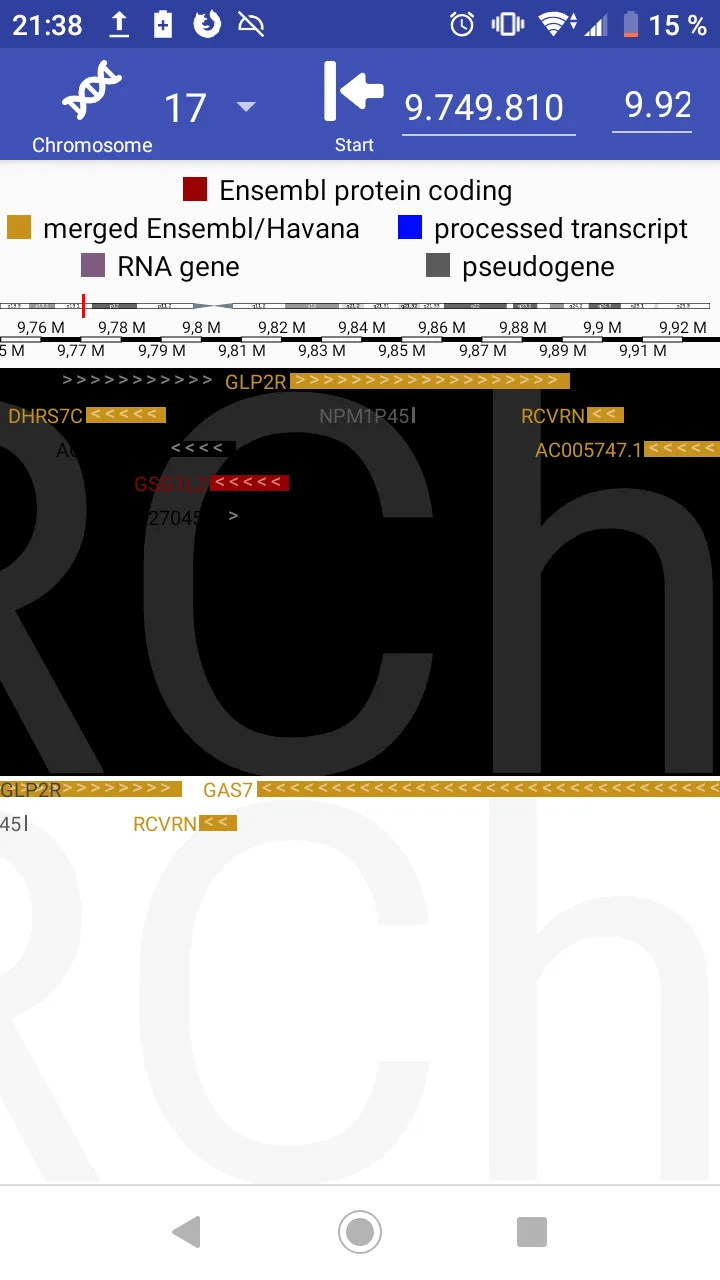 Prototype Genome Viewer | Indus Appstore | Screenshot