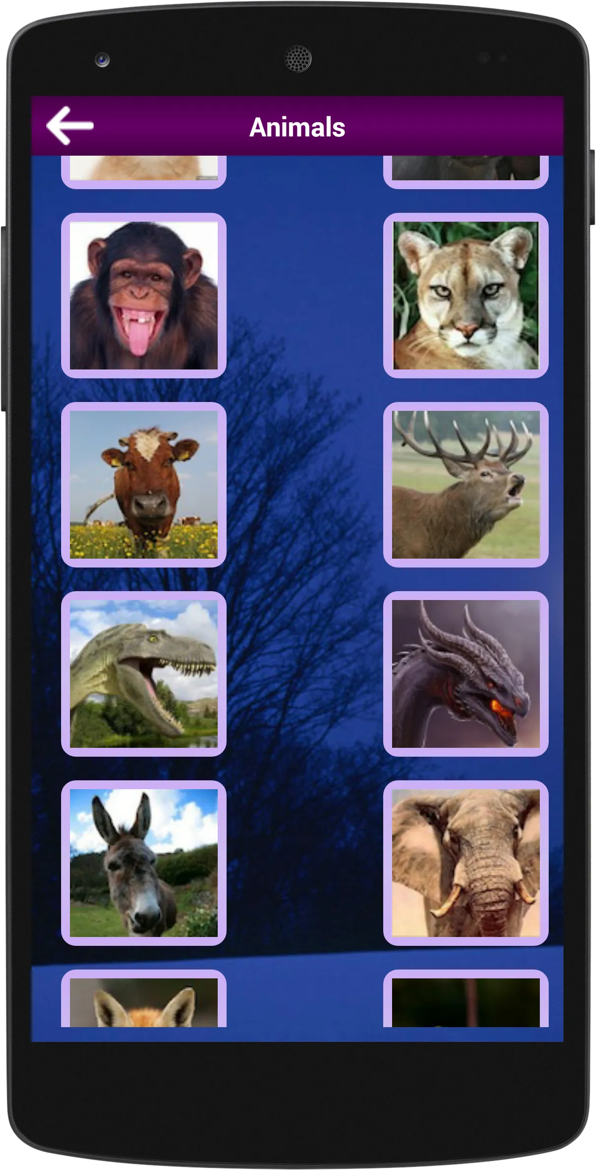 All Animal Sounds Ringtones | Indus Appstore | Screenshot