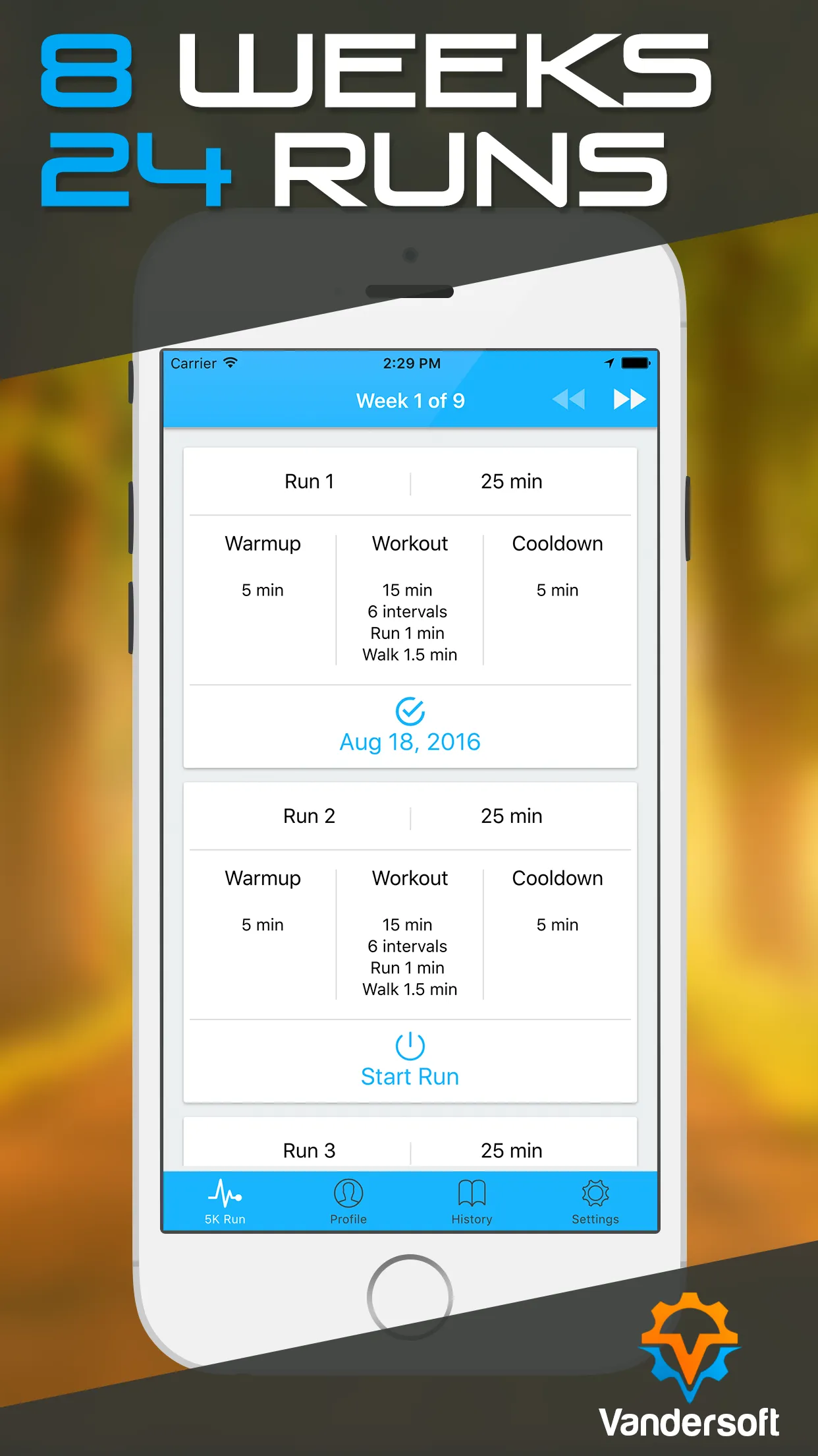 5K Run - Couch to 5K Walk/Jog  | Indus Appstore | Screenshot