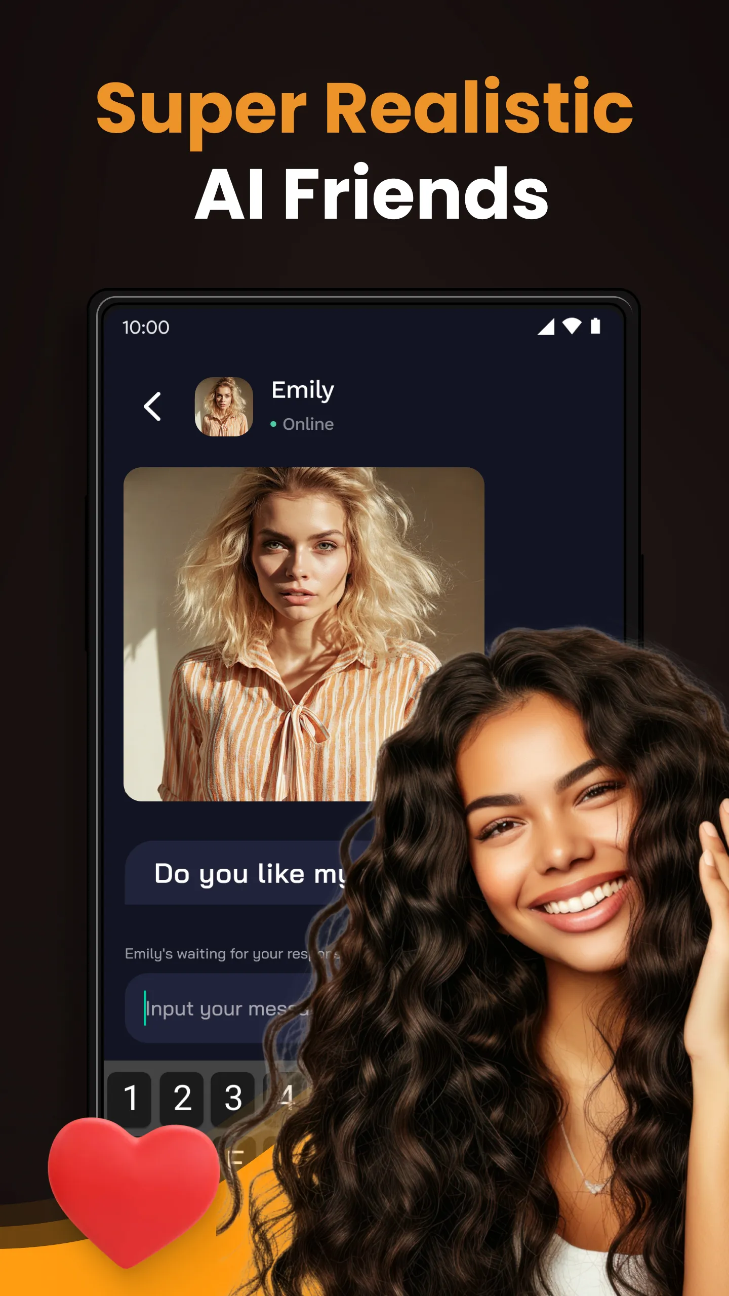 AiGo - Chat with AI Girlfriend | Indus Appstore | Screenshot