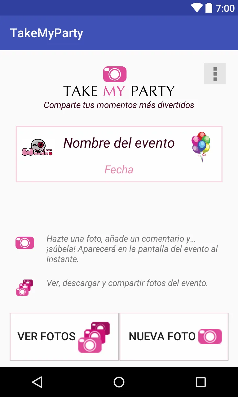 TakeMYparty | Indus Appstore | Screenshot