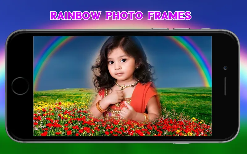 Rainbow Photo Frames | Indus Appstore | Screenshot