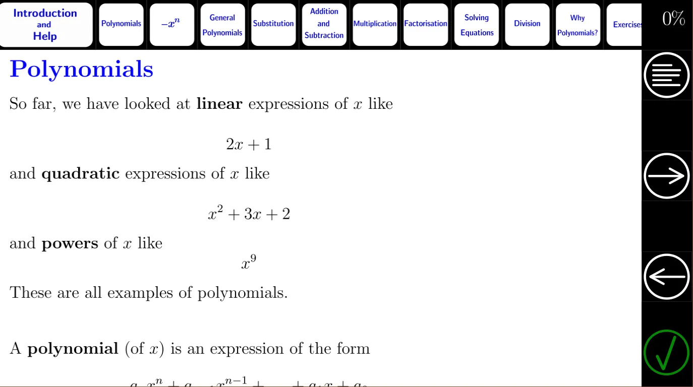 Algebra Tutorial 14 | Indus Appstore | Screenshot