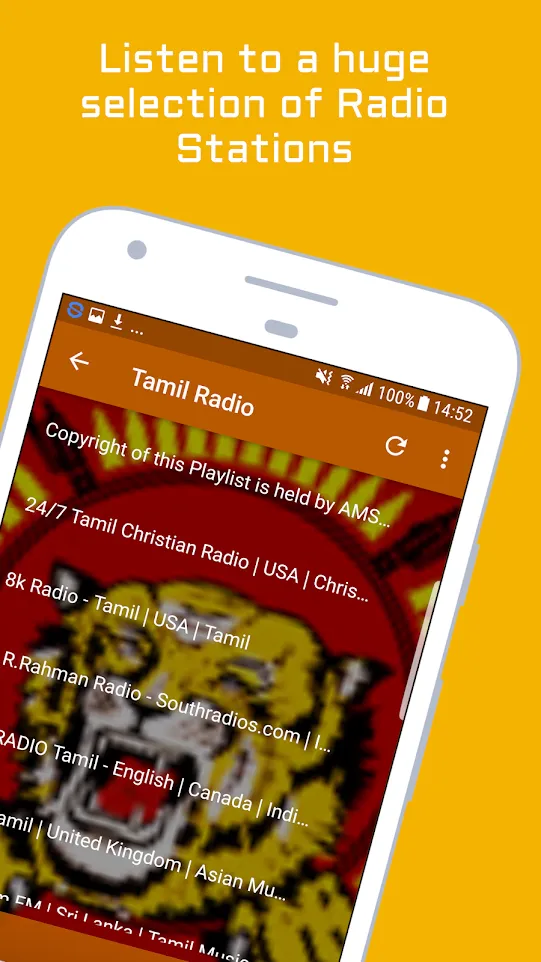 Tamil Songs Radio Stations | Indus Appstore | Screenshot