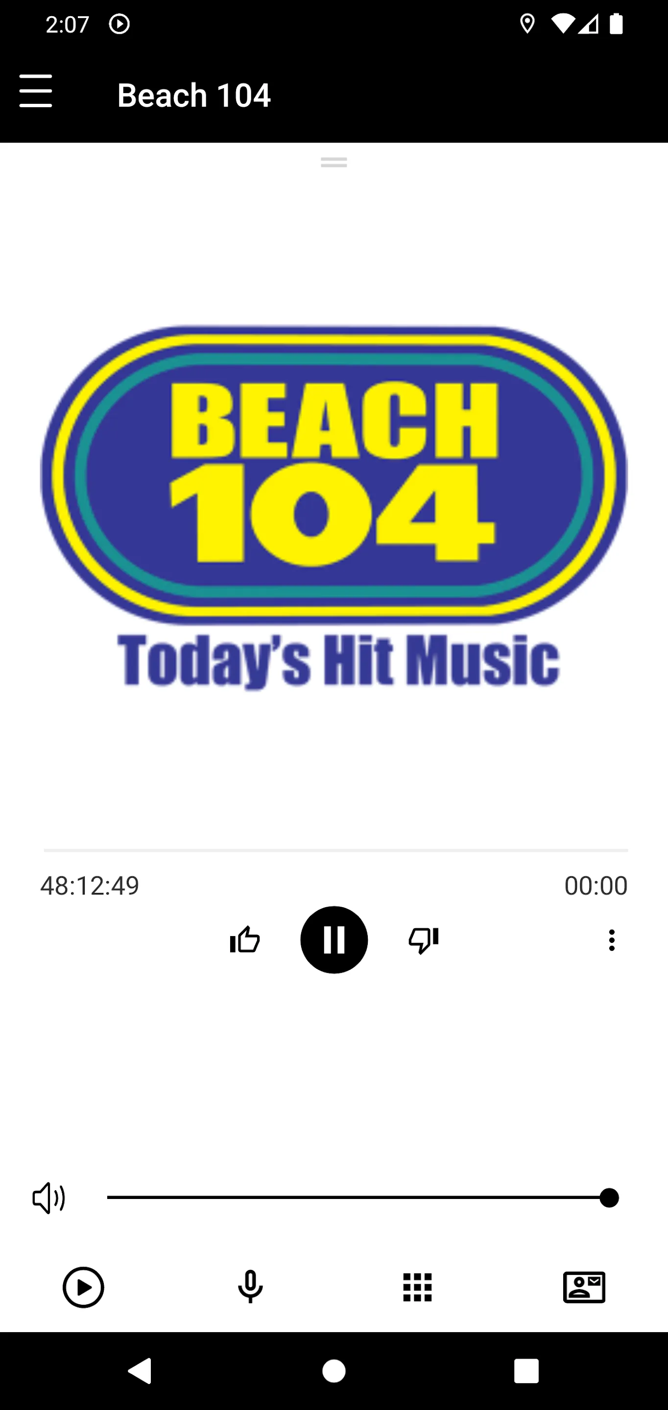 Beach 104FM | Indus Appstore | Screenshot