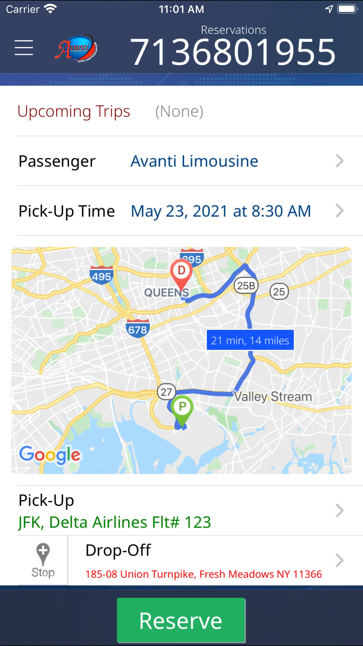 Avanti Transportation | Indus Appstore | Screenshot