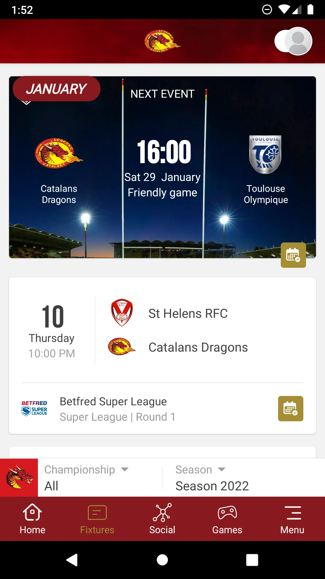 Dragons Catalans | Indus Appstore | Screenshot