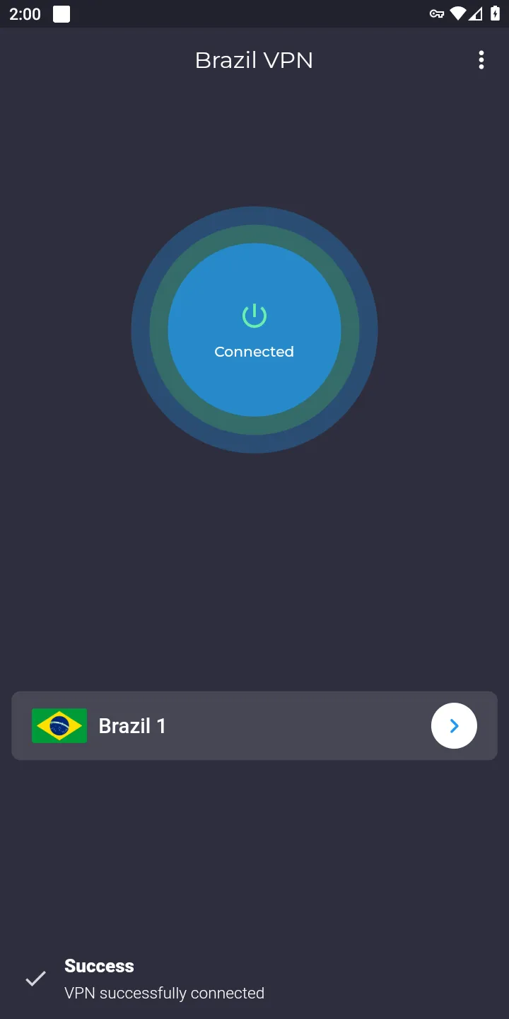 Brazil VPN - Secure VPN Proxy | Indus Appstore | Screenshot