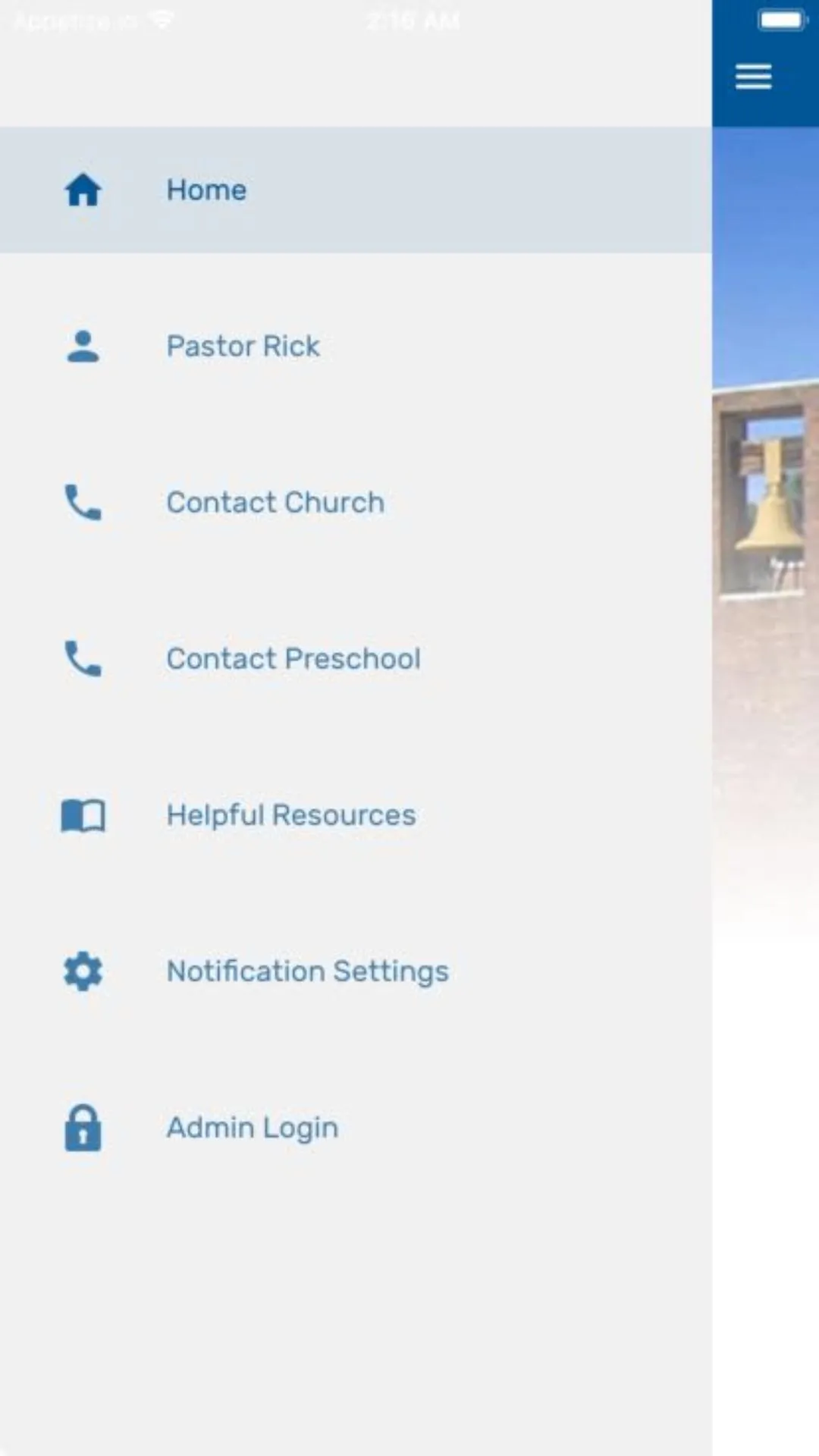 Zion Lutheran Church Ashland | Indus Appstore | Screenshot