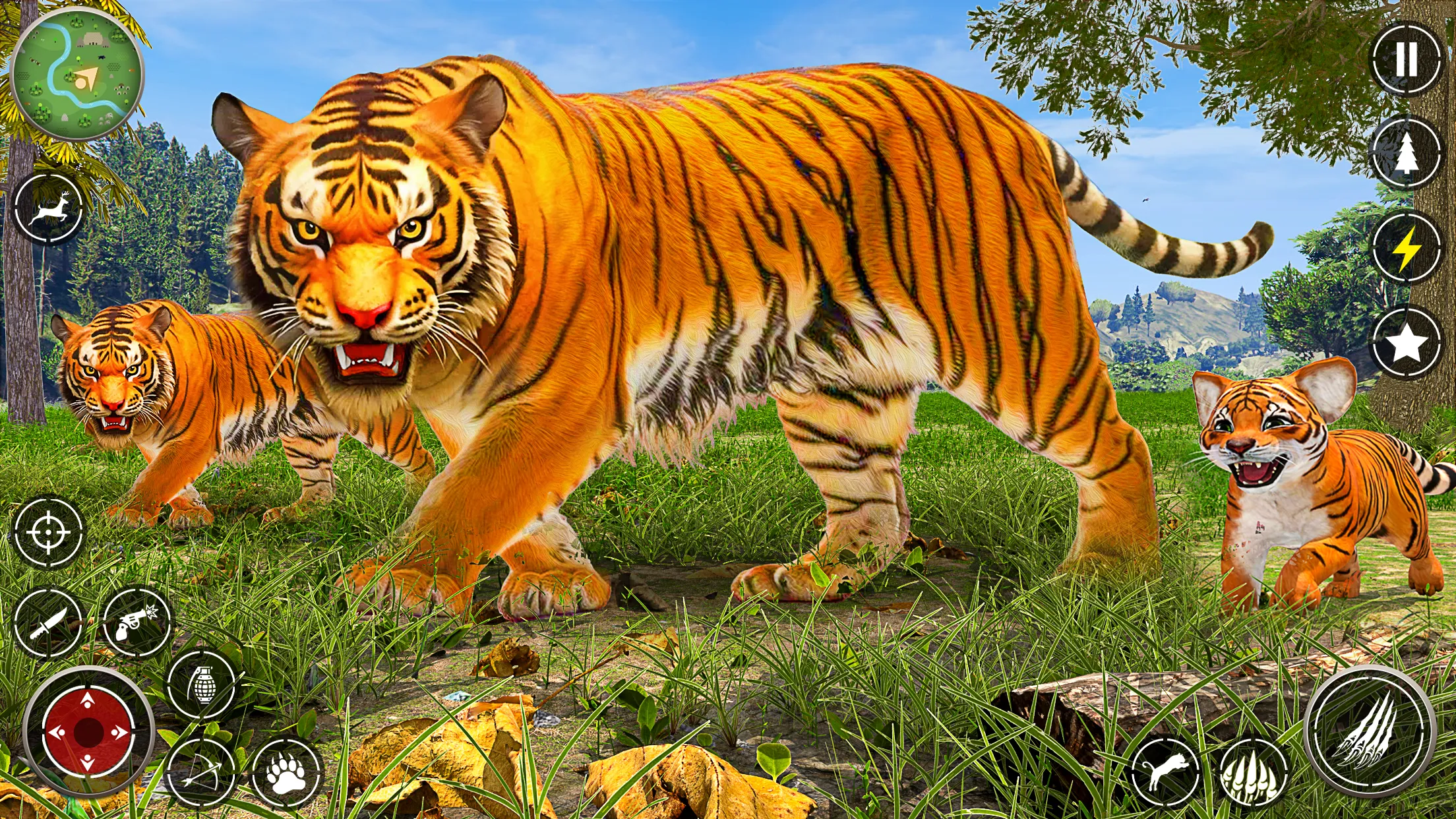 The Tiger Family Simulator 3D | Indus Appstore | Screenshot