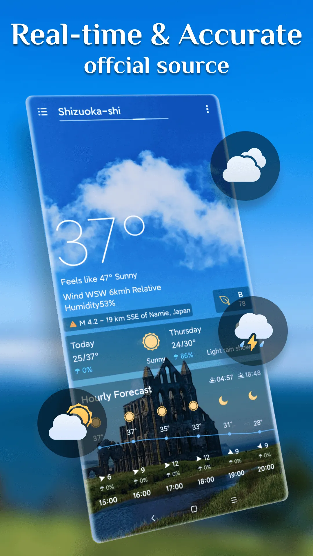 Live Weather: Weather Forecast | Indus Appstore | Screenshot