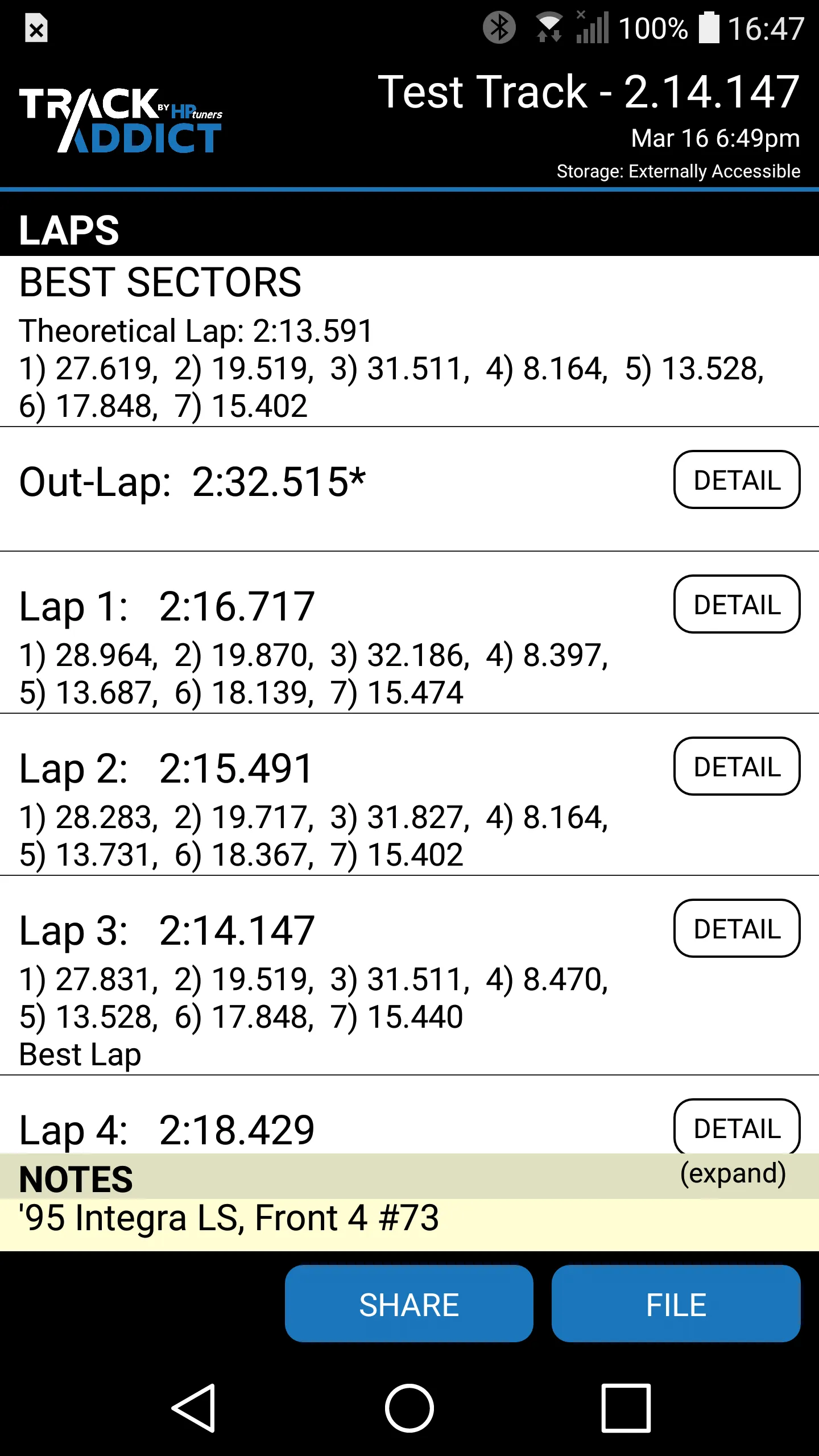 TrackAddict | Indus Appstore | Screenshot