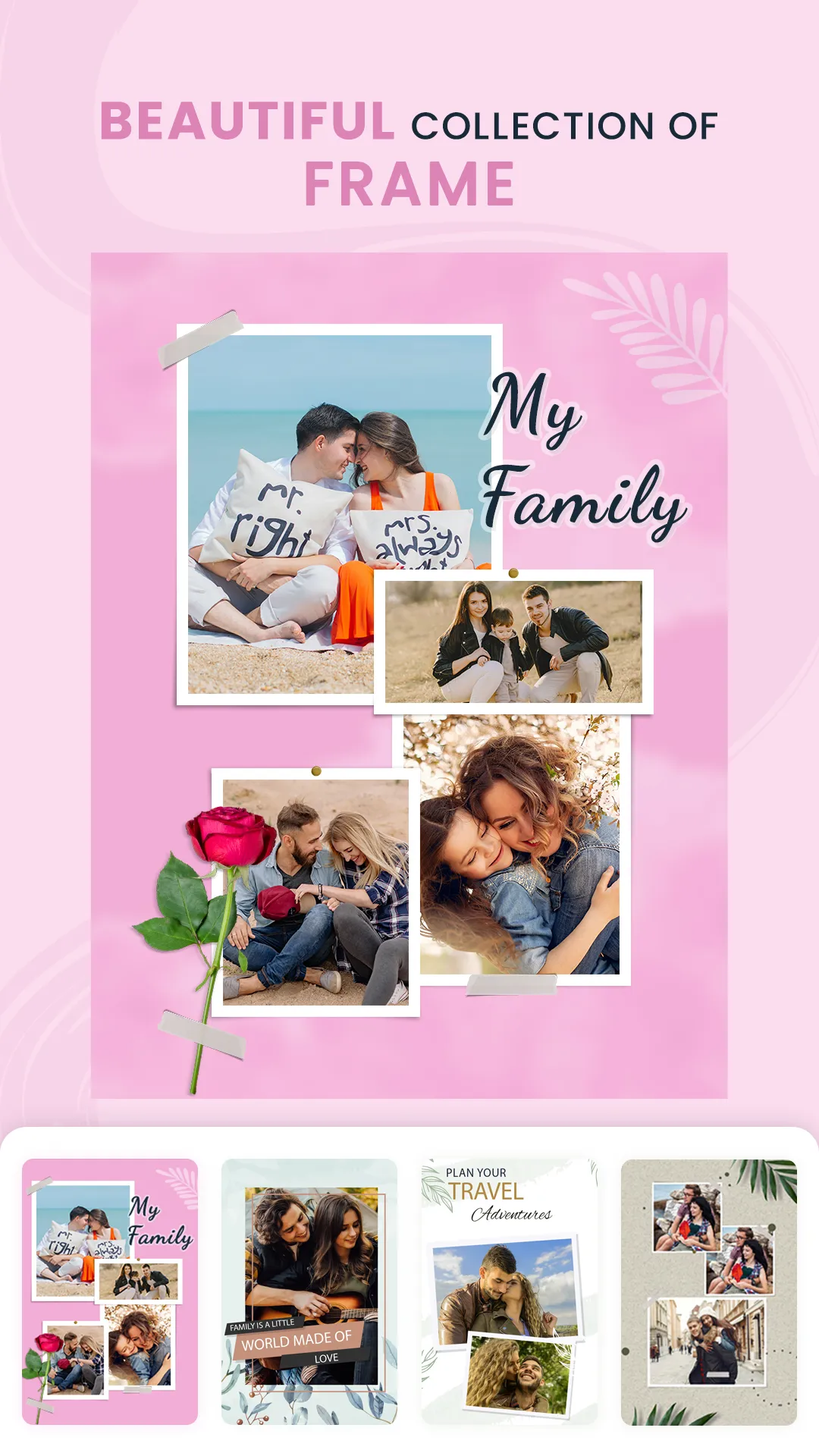 Family Photo: Frame & Collage | Indus Appstore | Screenshot