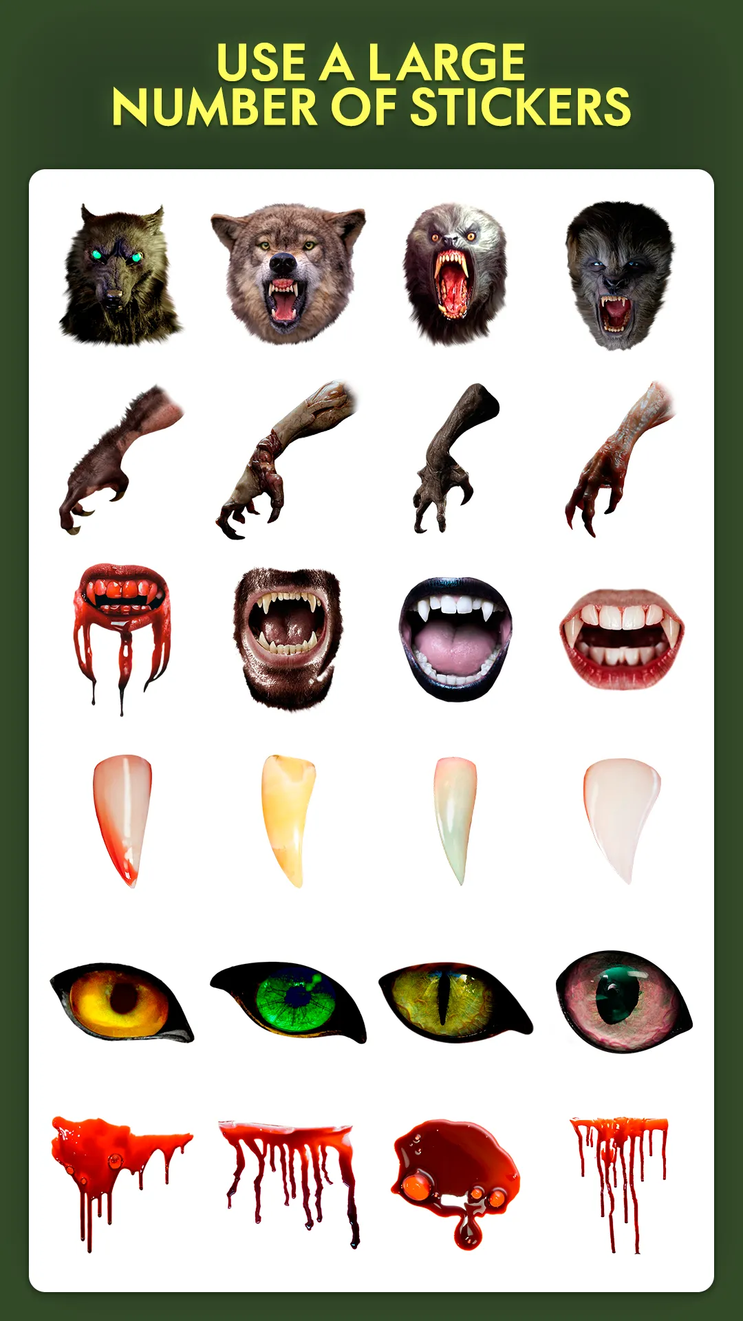 Werewolf Masks: Photo Editor | Indus Appstore | Screenshot