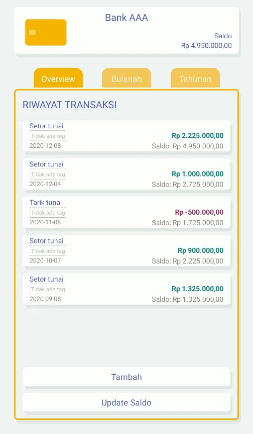 Catatan Tabungan | Indus Appstore | Screenshot