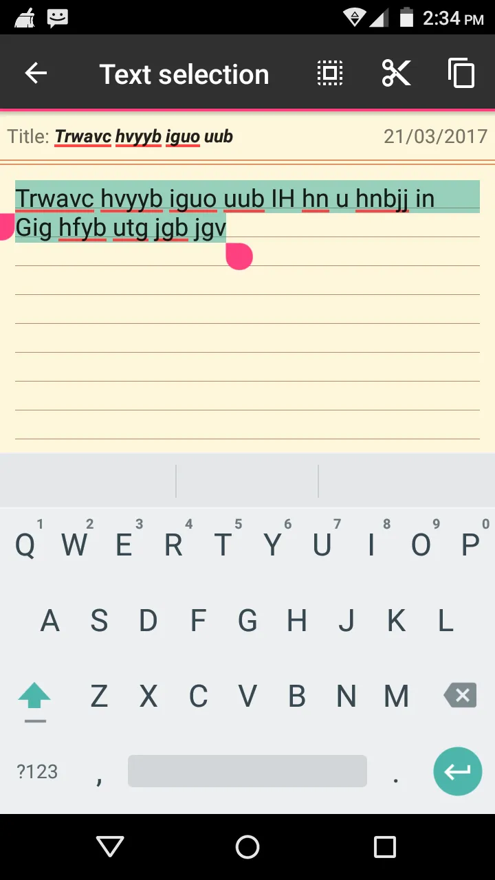 Notepad Lite - Simple Notebook | Indus Appstore | Screenshot