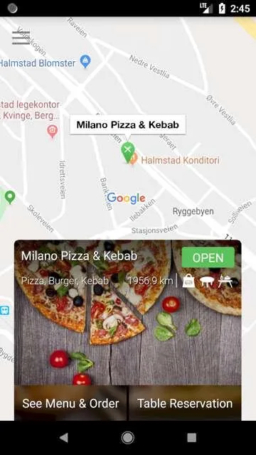 Milano Pizza Halmstad | Indus Appstore | Screenshot