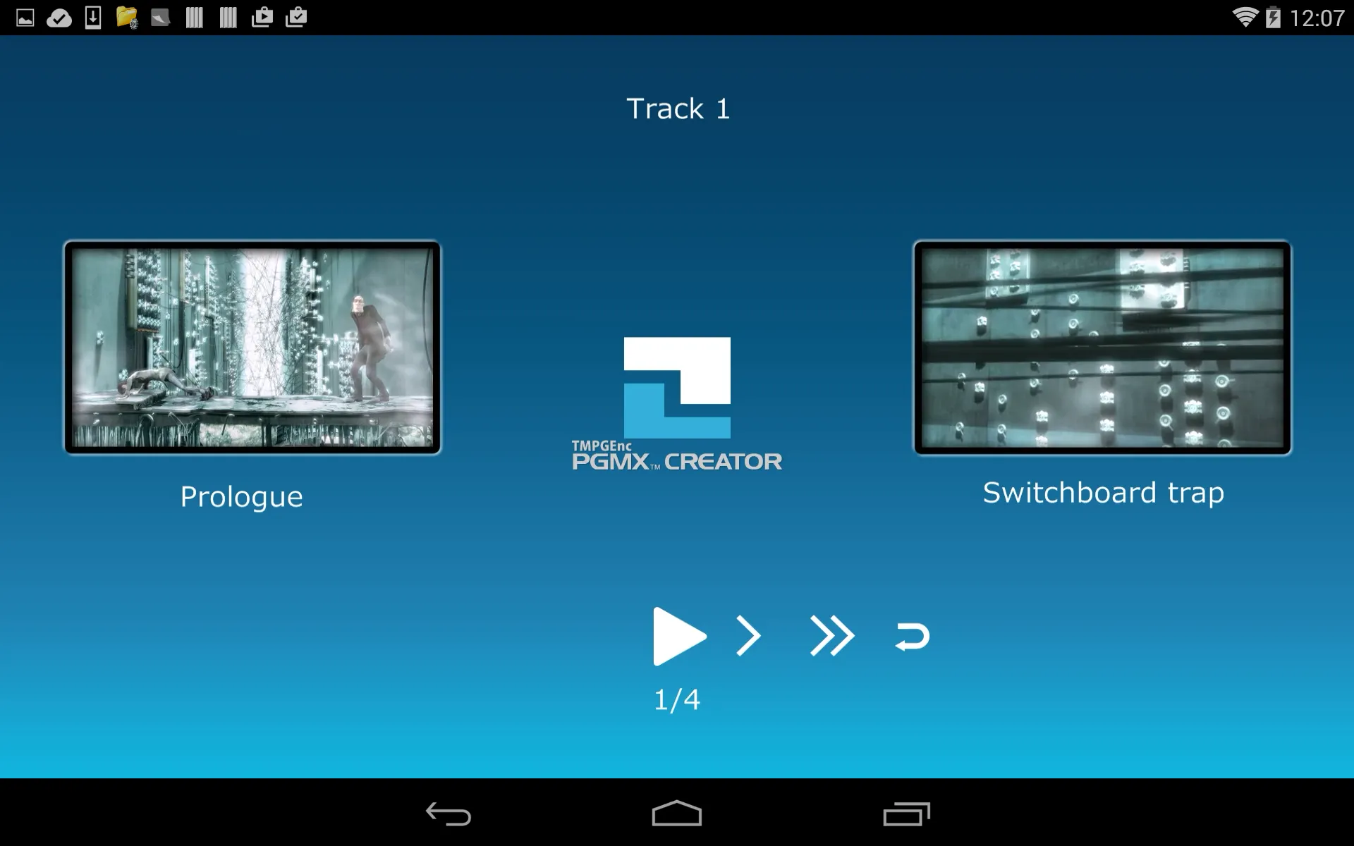 TMPGEnc PGMX PLAYER forAndroid | Indus Appstore | Screenshot