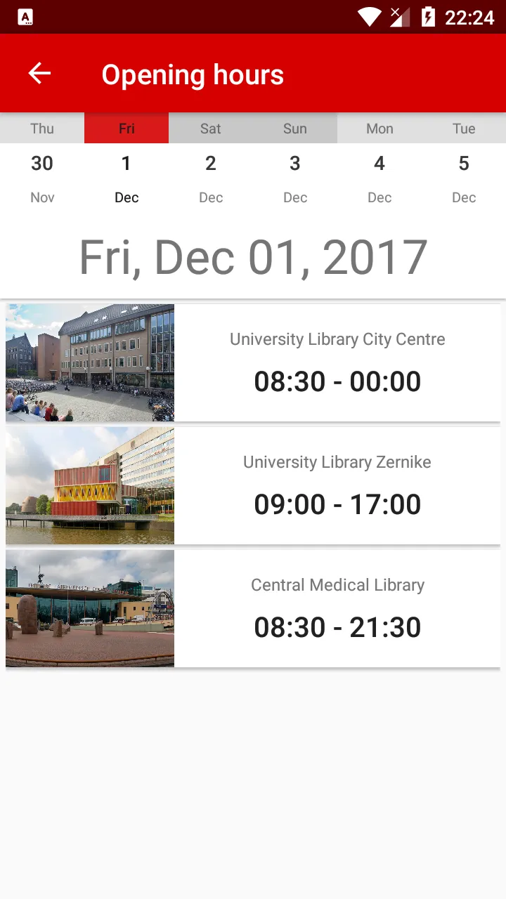 Library Groningen University | Indus Appstore | Screenshot