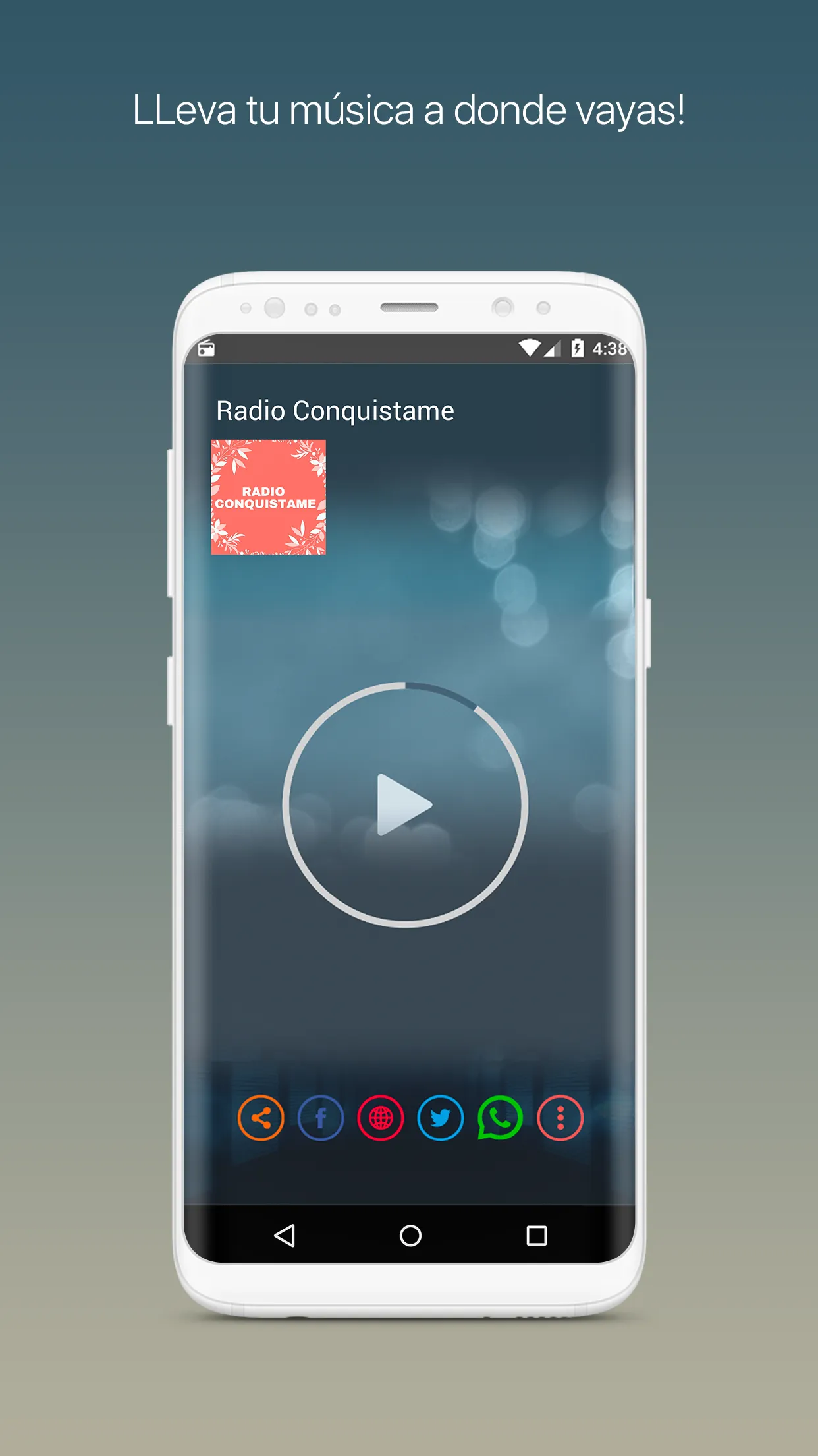 Radio Conquistame | Indus Appstore | Screenshot