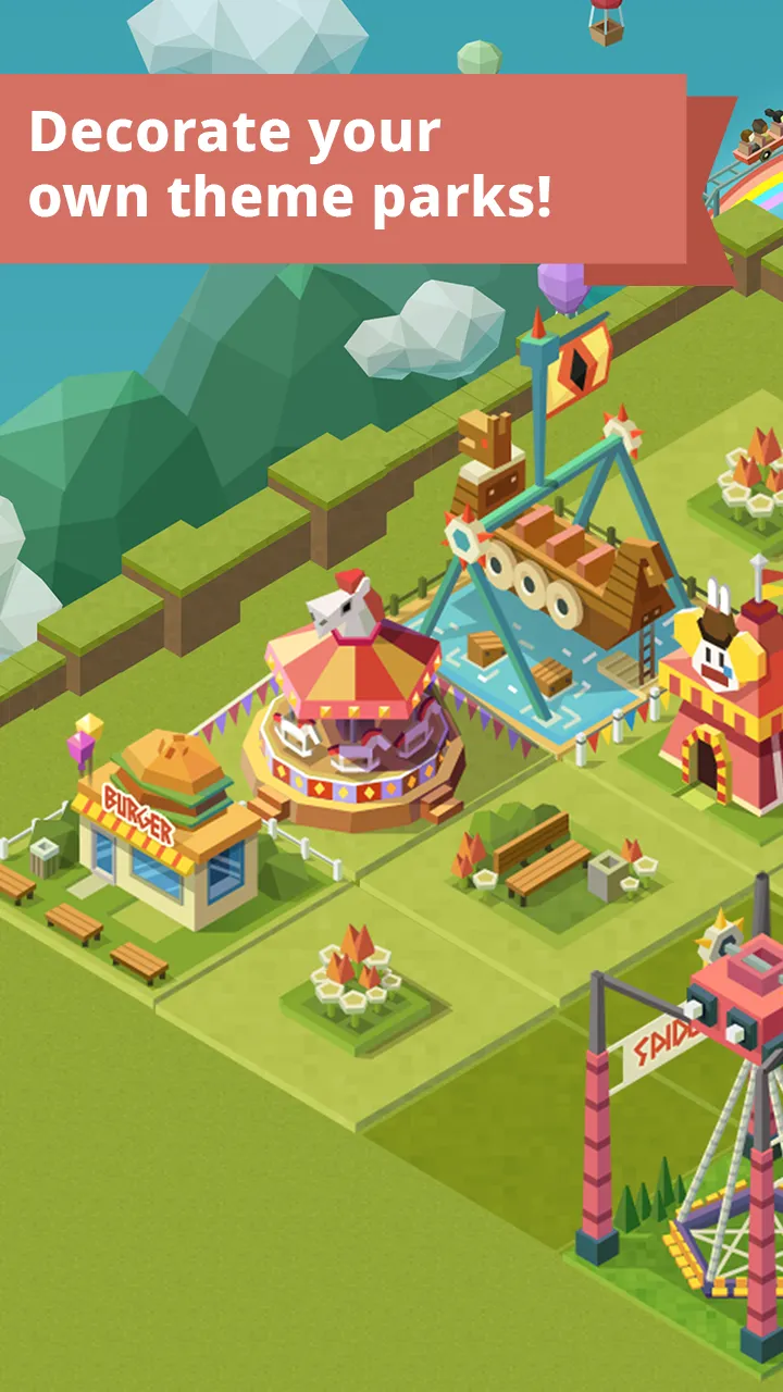 Merge Tycoon: 2048 Theme Park | Indus Appstore | Screenshot