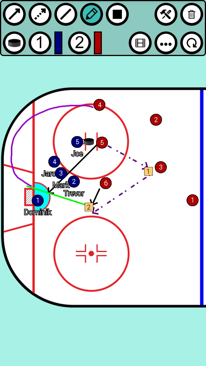 Hockey Tactic Board | Indus Appstore | Screenshot