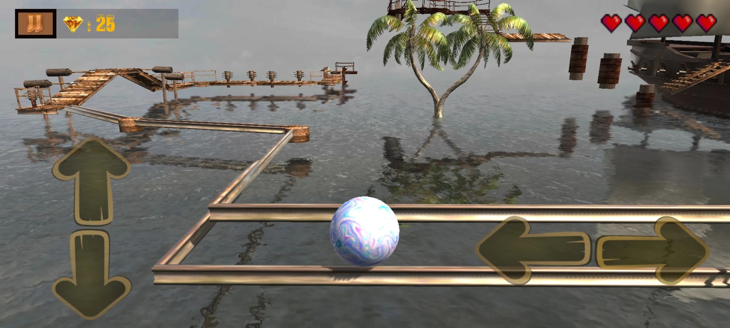 xtreme ball balancer 3D game | Indus Appstore | Screenshot