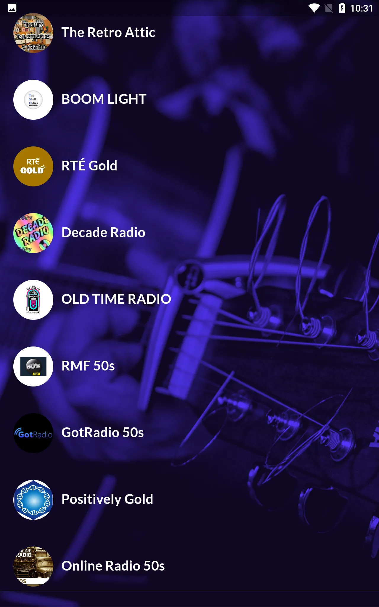 Live Radio 50s - Old Classics | Indus Appstore | Screenshot