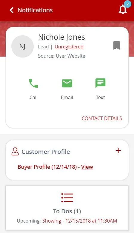 RED CRM | Indus Appstore | Screenshot