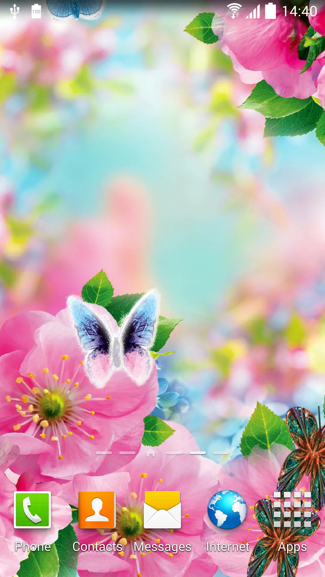 Spring Flower Live Wallpaper | Indus Appstore | Screenshot