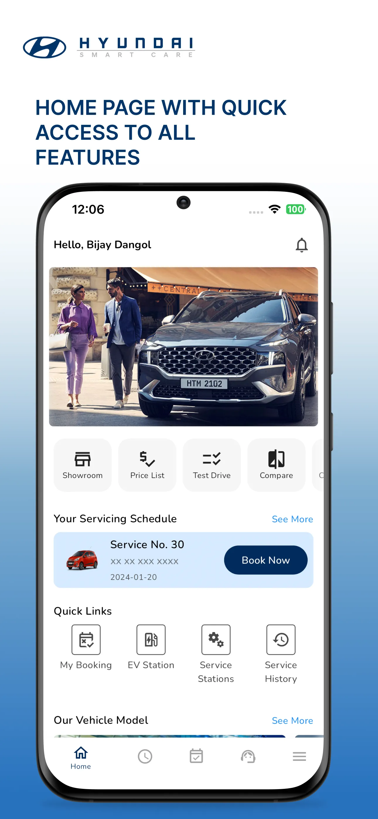 Hyundai Smart Care | Indus Appstore | Screenshot