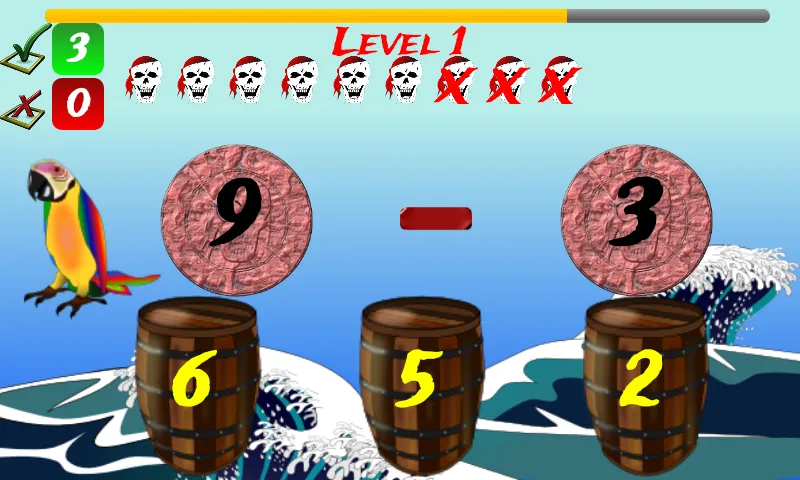 1st - 4th Grade Math Pirate | Indus Appstore | Screenshot