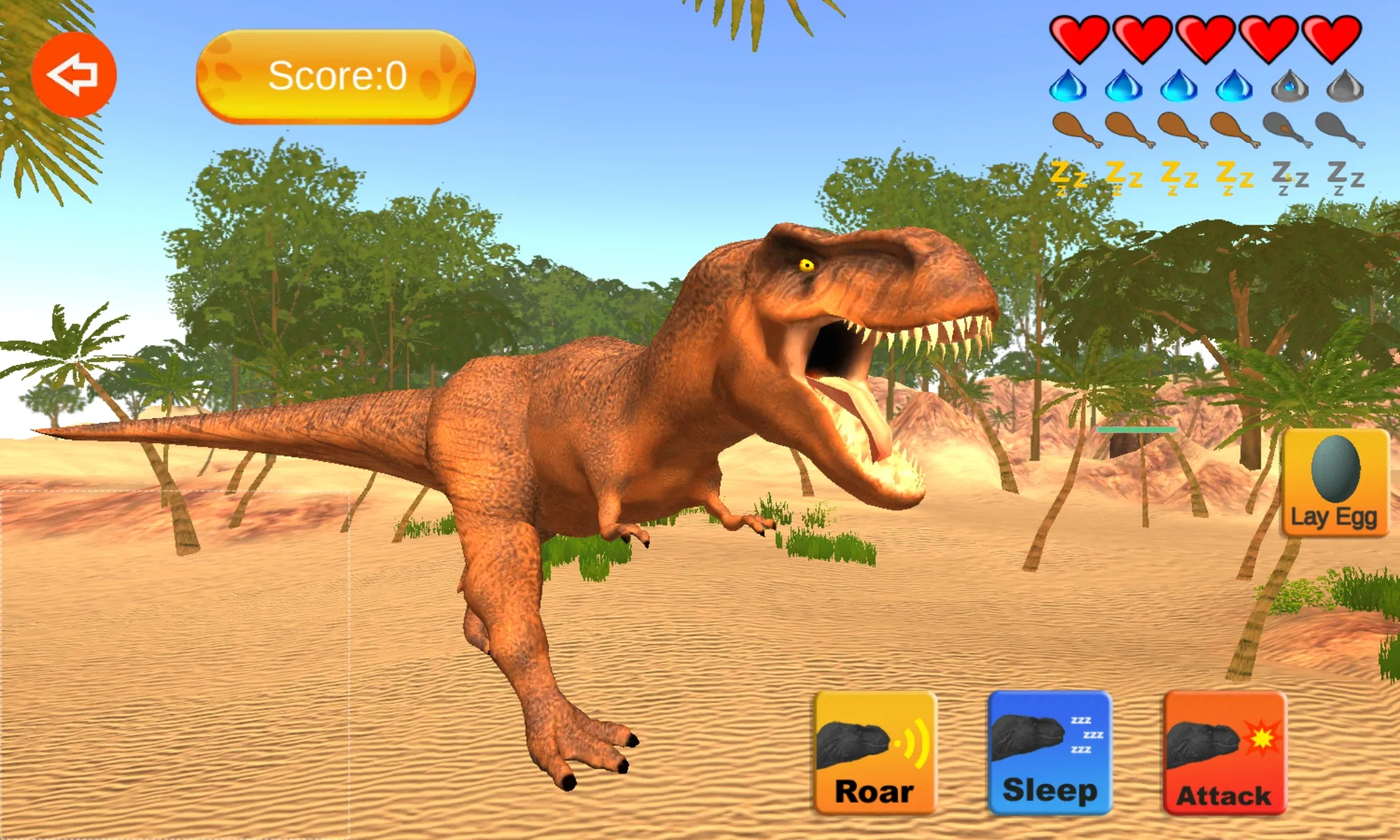 Dinosaur Sim | Indus Appstore | Screenshot