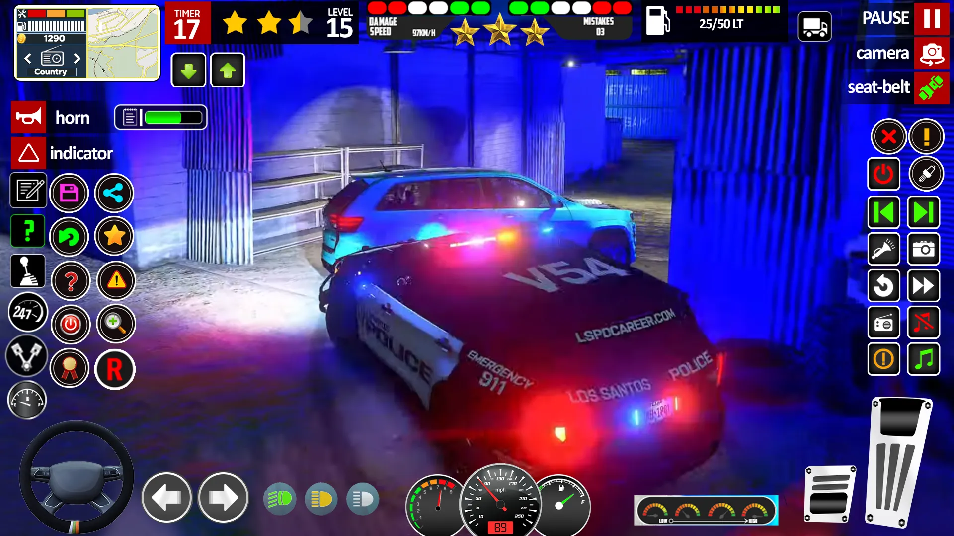US Police Cop Car Chase Game | Indus Appstore | Screenshot