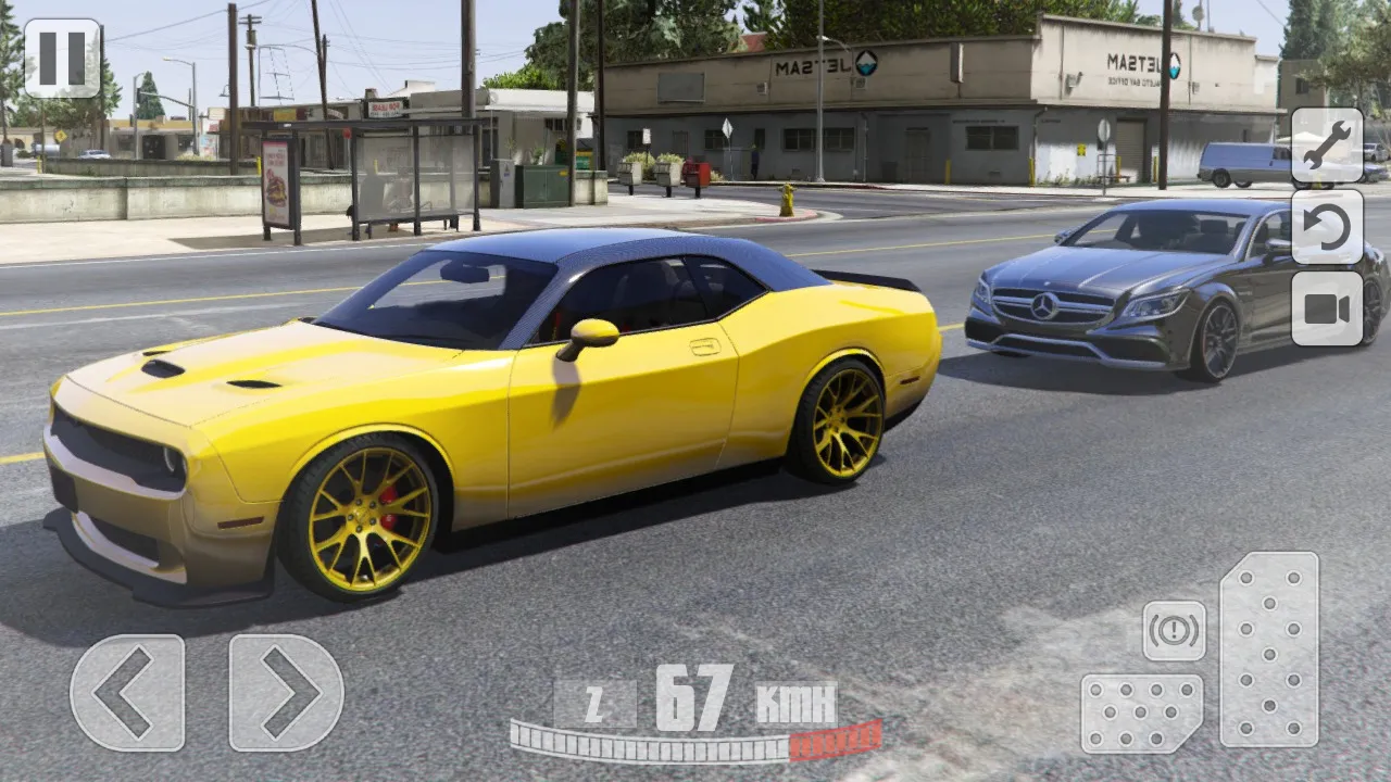 Simulator Dodge Demon Parking | Indus Appstore | Screenshot