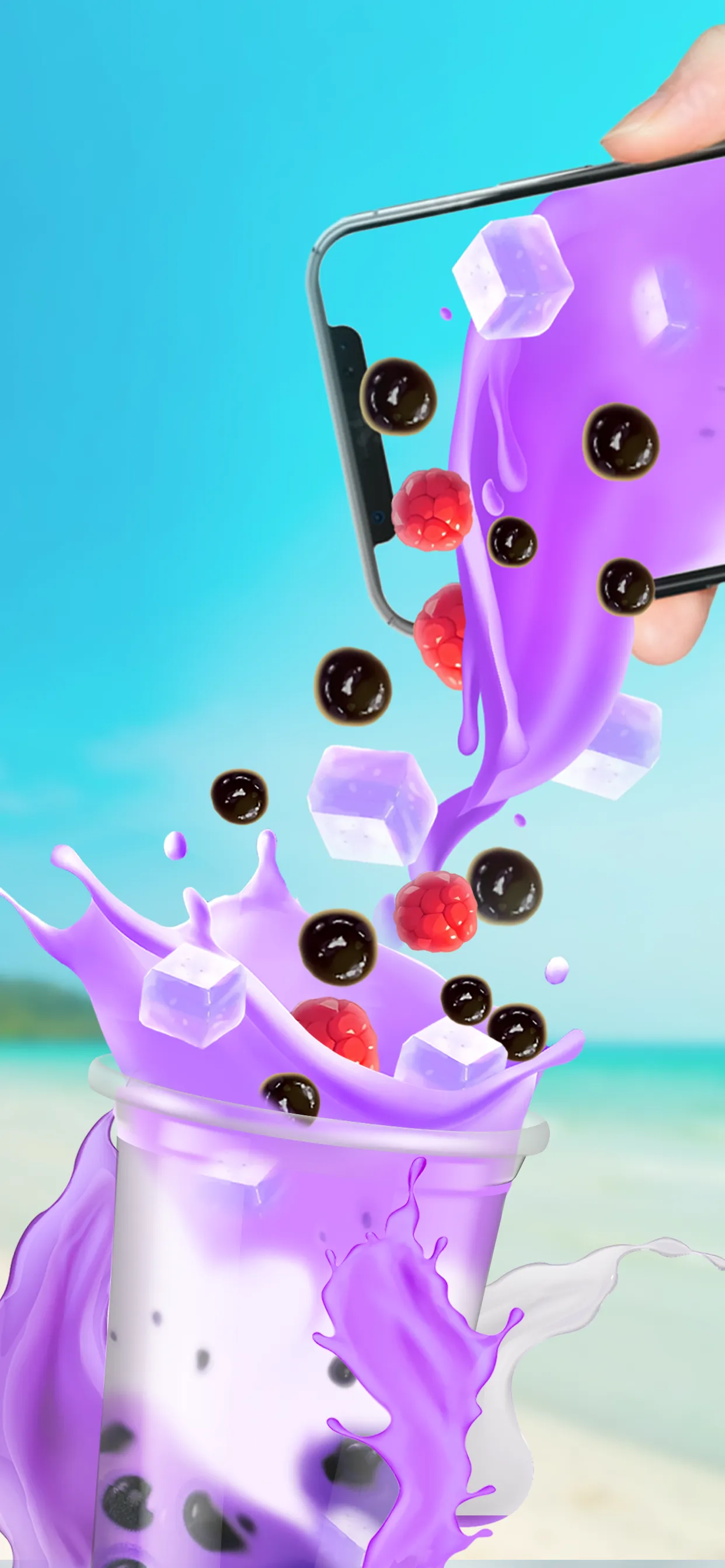 DIY Boba Tea Drink Game | Indus Appstore | Screenshot
