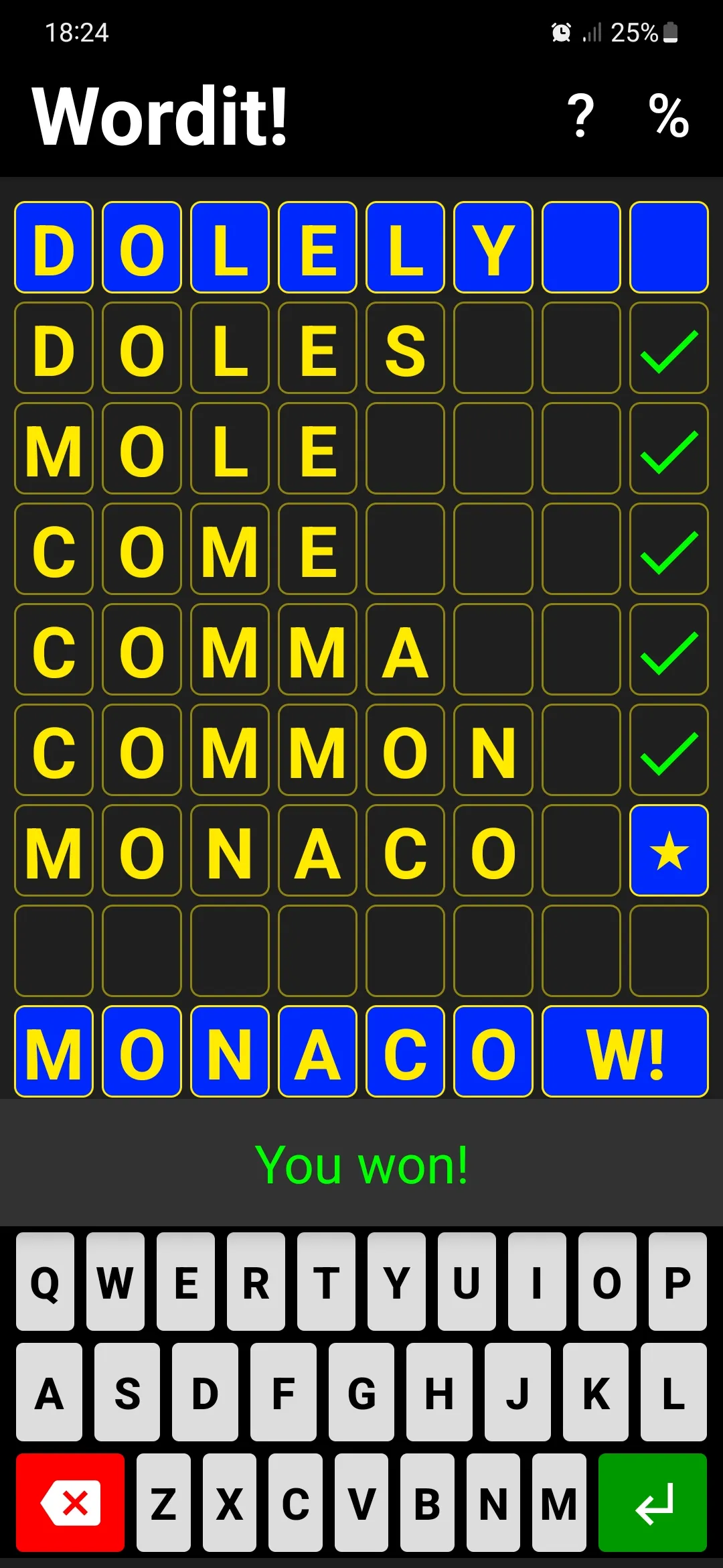 Wordit! - unique word game | Indus Appstore | Screenshot