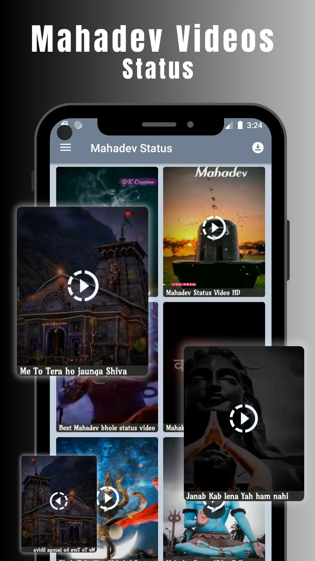 Mahadev Videos: Mahakal Status | Indus Appstore | Screenshot