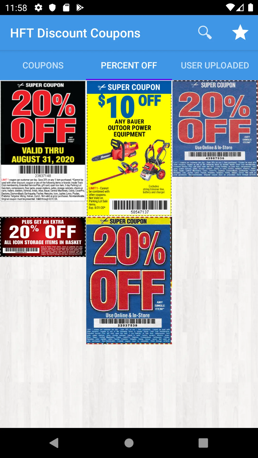 Discout Coupons Harbor Freight | Indus Appstore | Screenshot