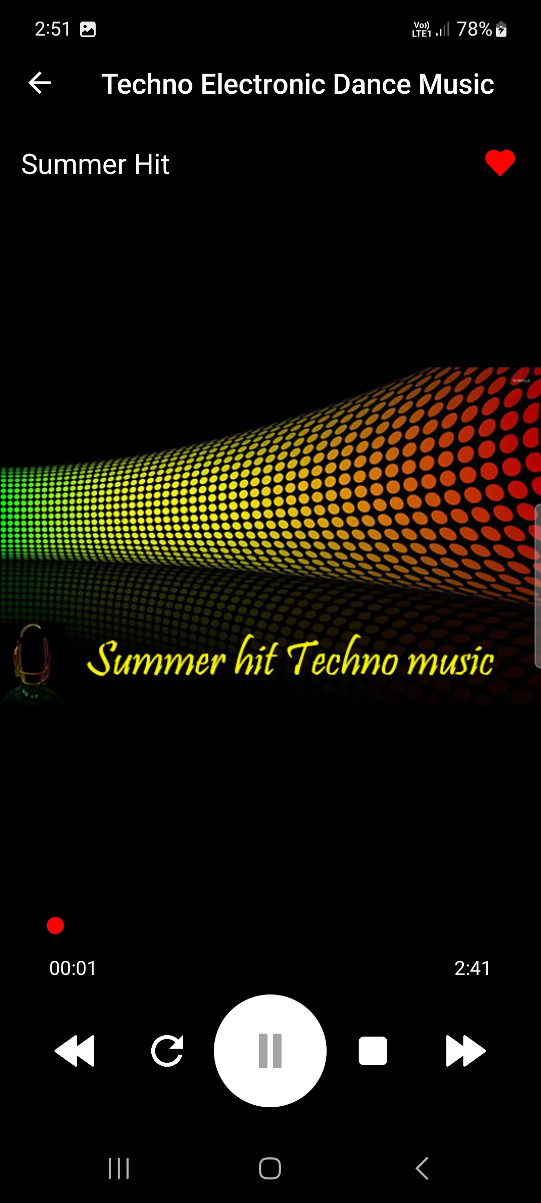 Techno Electronic Dance Music | Indus Appstore | Screenshot