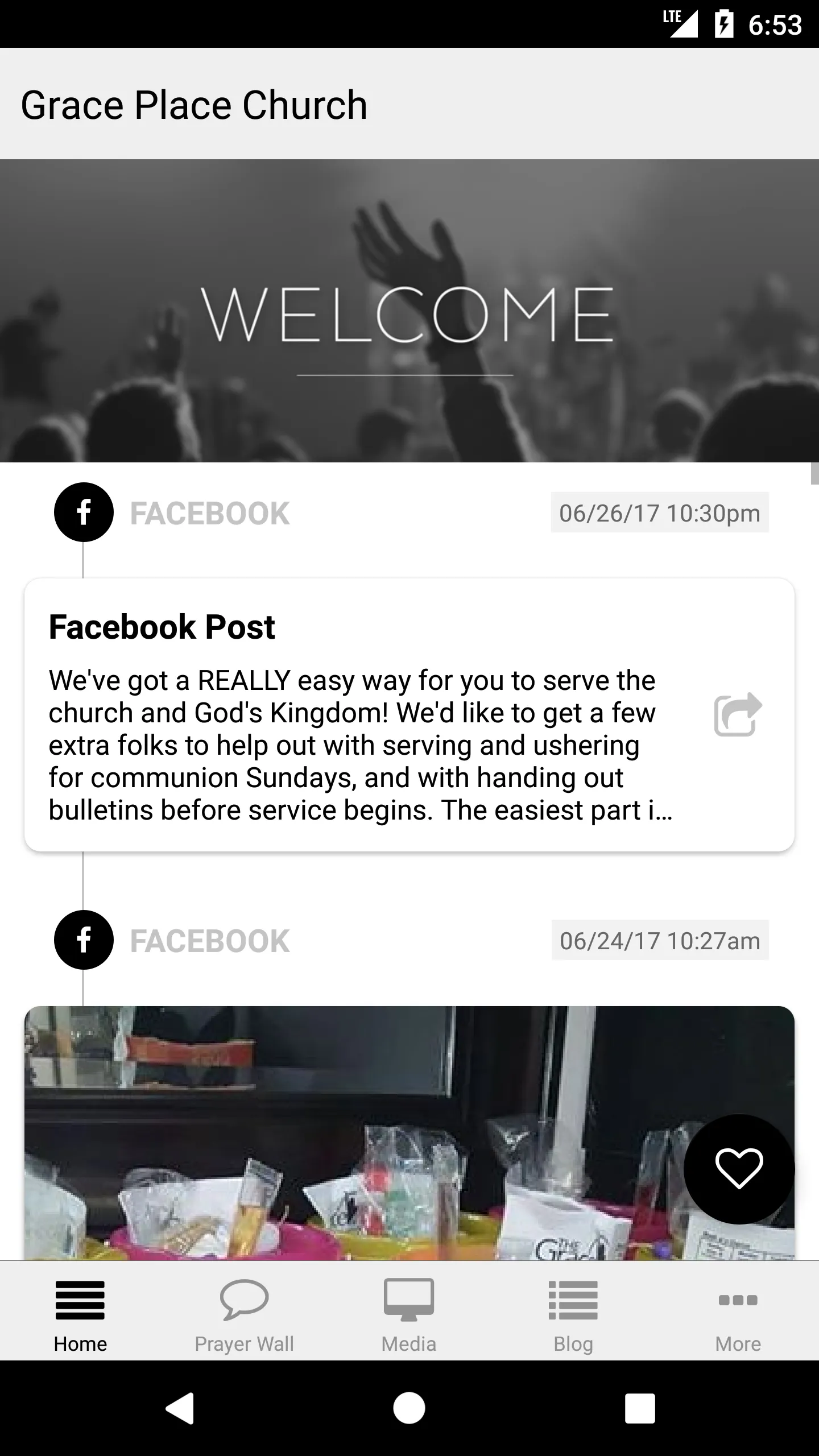 The Grace Place Church | Indus Appstore | Screenshot