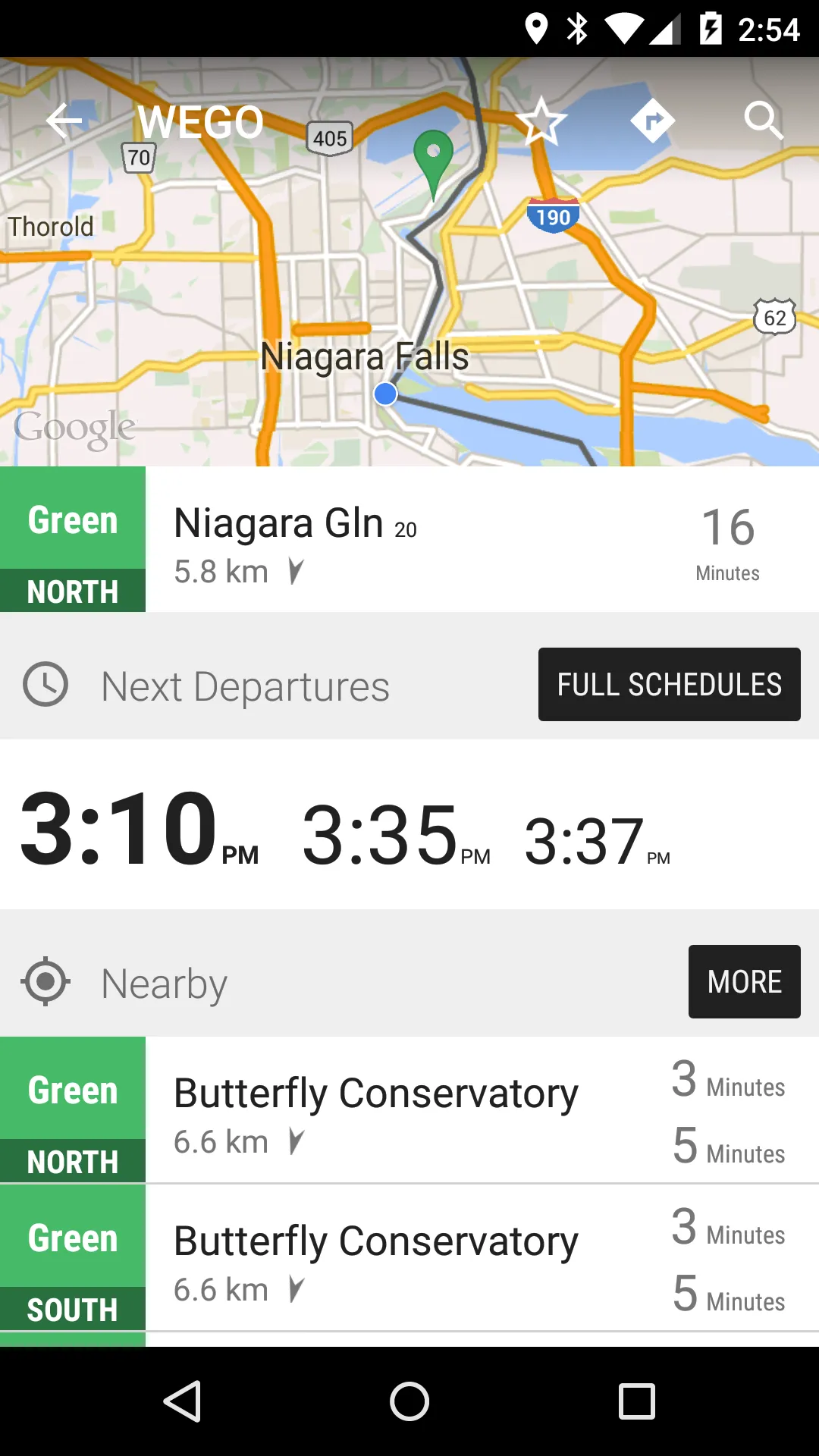 Niagara Falls WEGO Bus - MonT… | Indus Appstore | Screenshot